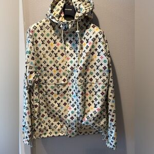 SS24 Louis Vuitton x Tyler the Creator Printed Monogram Windbreaker